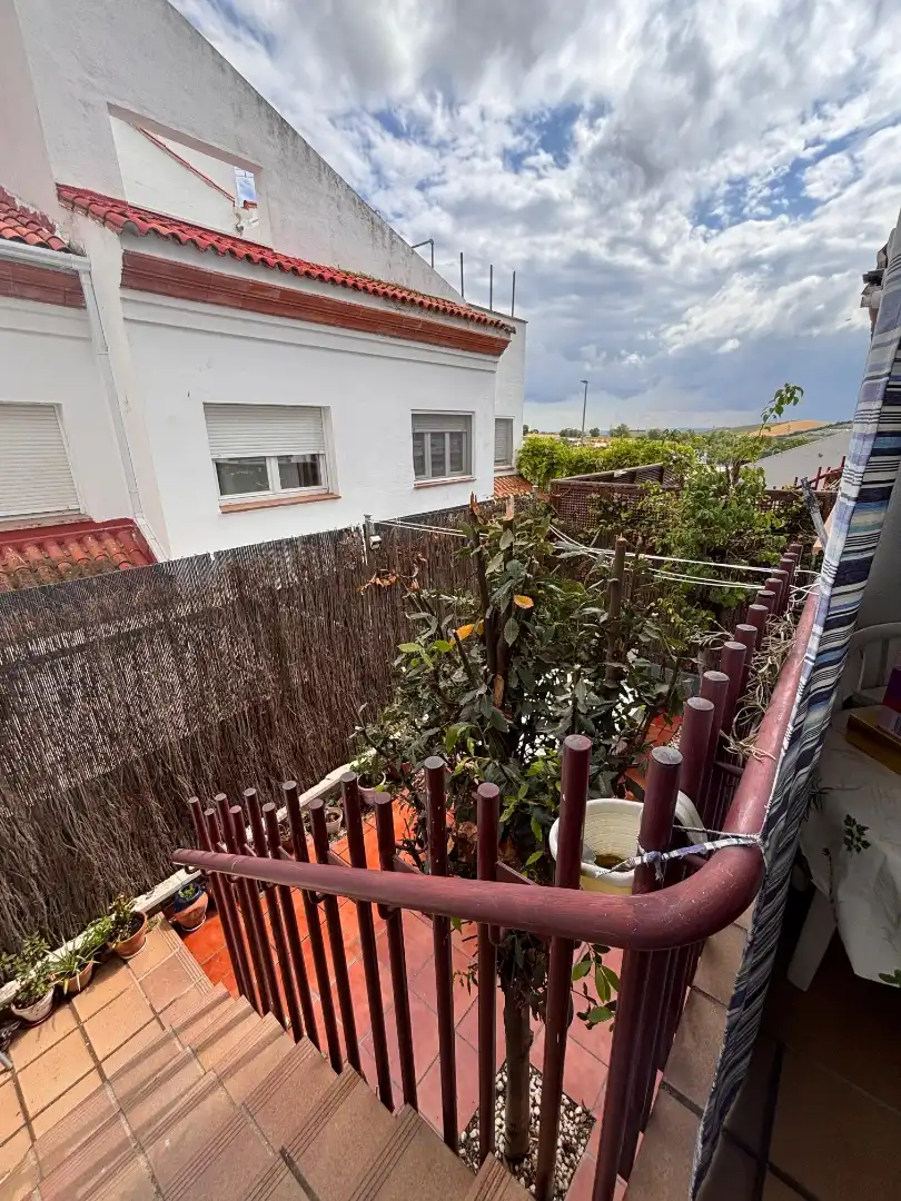 Balcony of Houses for sale in Algete  with Heating, Parquet flooring and Terrace