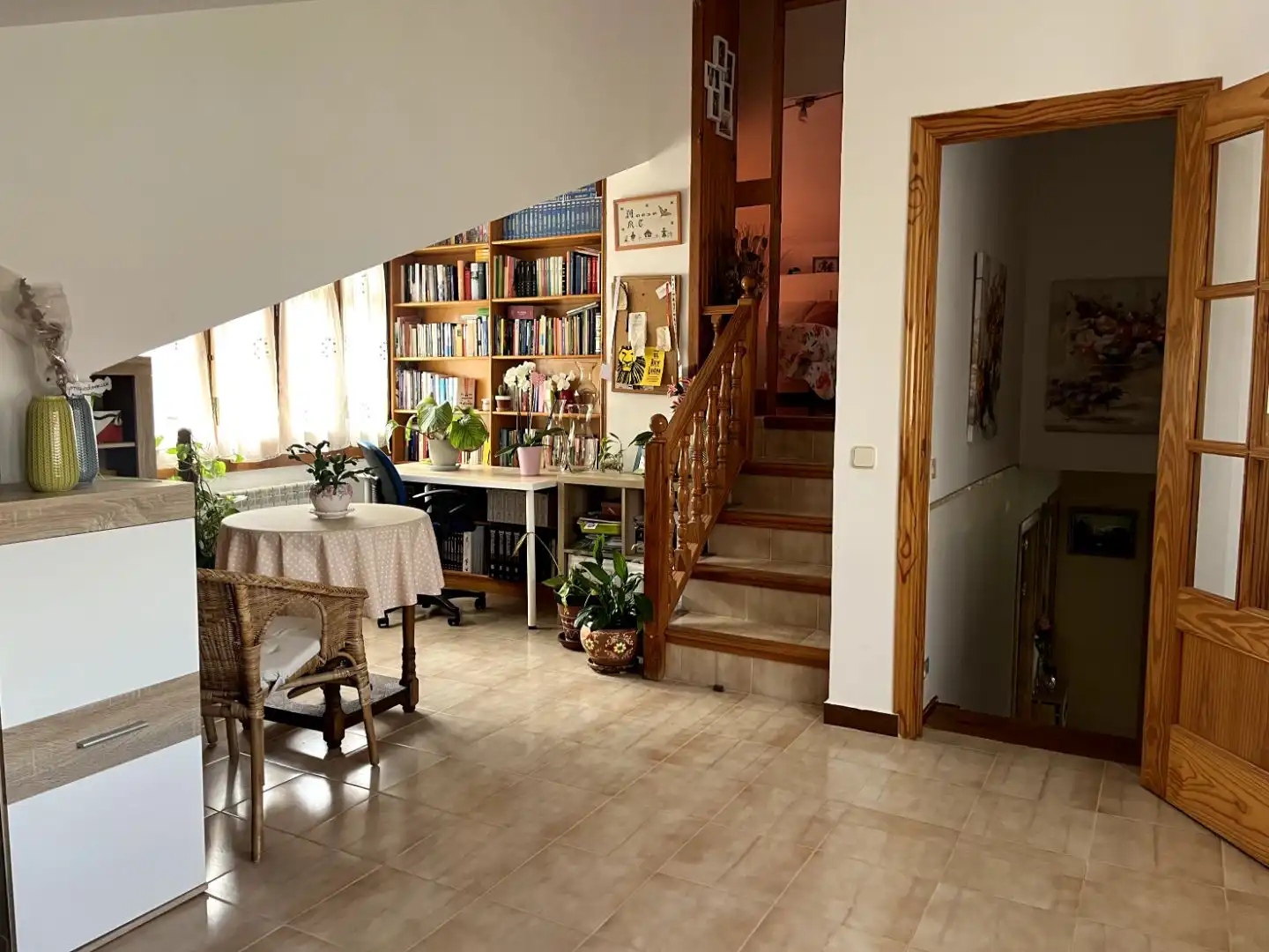 Piso en venta en Camino Alto de Toledo, 27, Olías del Rey Sala de estar de Piso en venta en Olías del Rey con Aire acondicionado, Calefacción y Jardín privado
