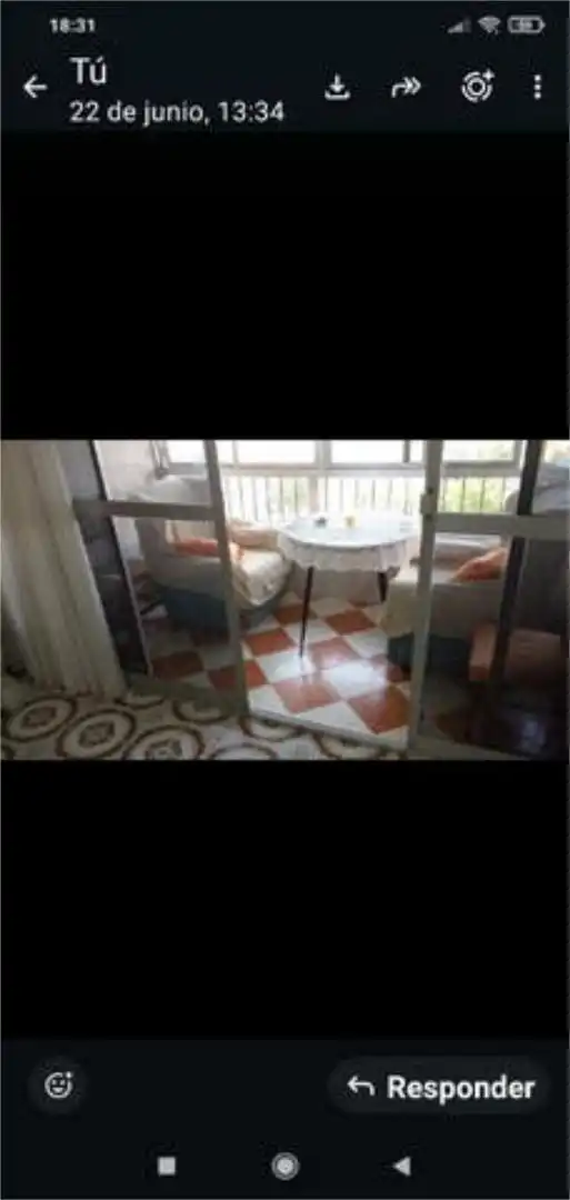 Balcony of Flat for rent in Córdoba  with Heating, Terrace and Furnished