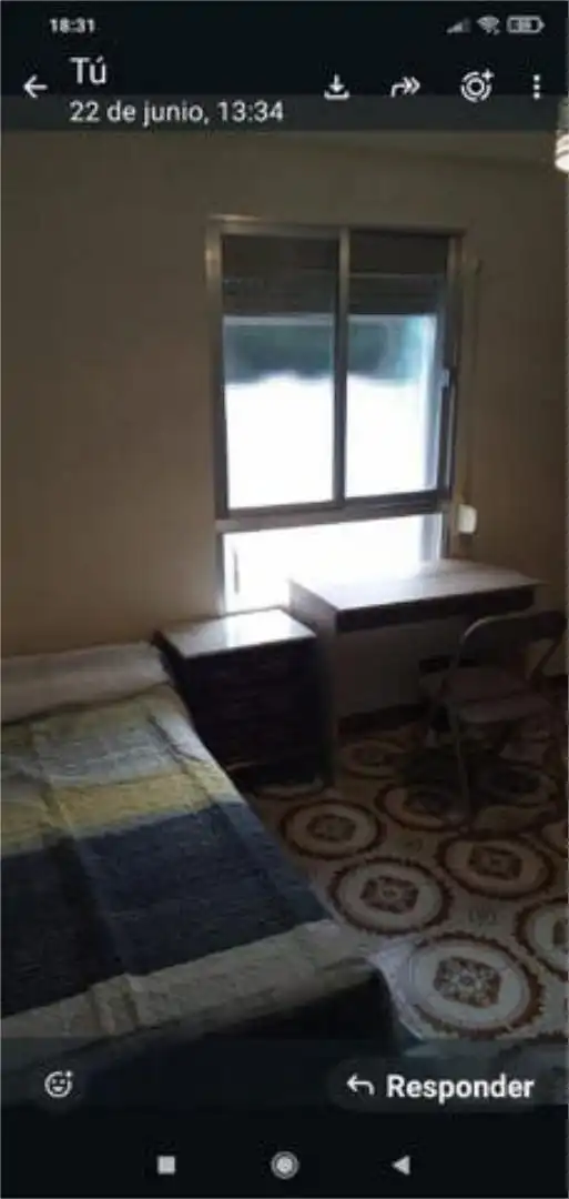 Bedroom of Flat for rent in Córdoba  with Heating, Terrace and Furnished