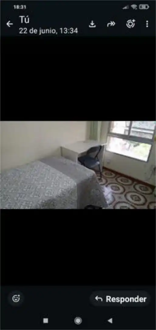 Bedroom of Flat for rent in Córdoba  with Heating, Terrace and Furnished