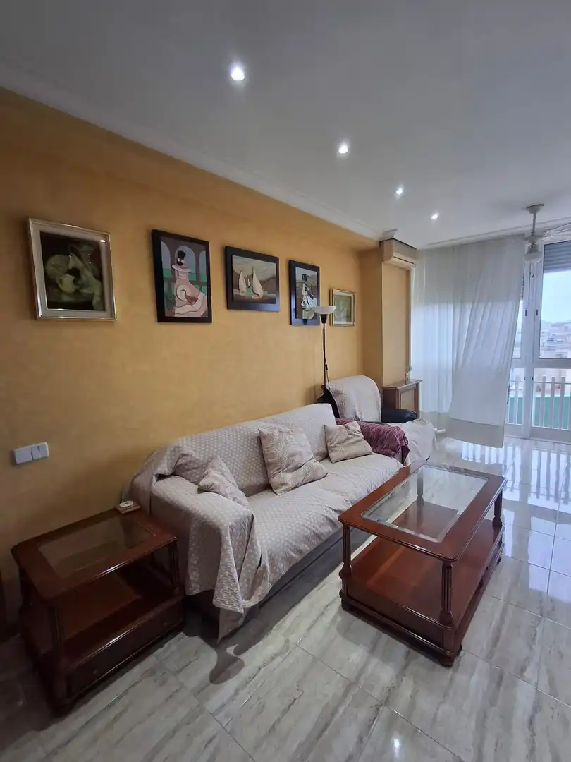 Sala d'estar de Pis en venda en  Barcelona Capital amb Balcó