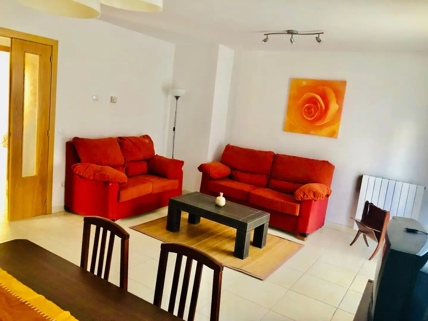 Casa o chalet en venta en Calle Don Quijote de la Mancha, 19, La Muela Sala de estar de Casa o chalet en venta en La Muela con Terraza
