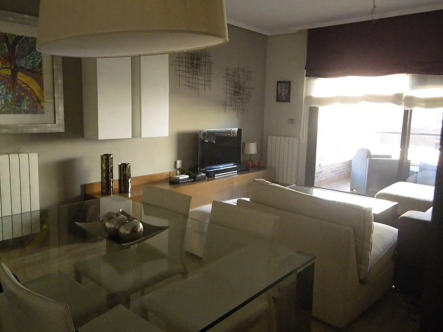 Living room of Flat for rent in Córdoba  with Air Conditioner, Heating and Private garden