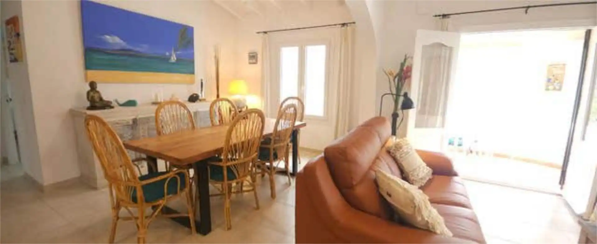Einfamilien-Reihenhaus zum Verkauf in Devessa - Monte Pego Esszimmer von Einfamilien-Reihenhaus zum Verkauf in Dénia mit Terrasse und Schwimmbad