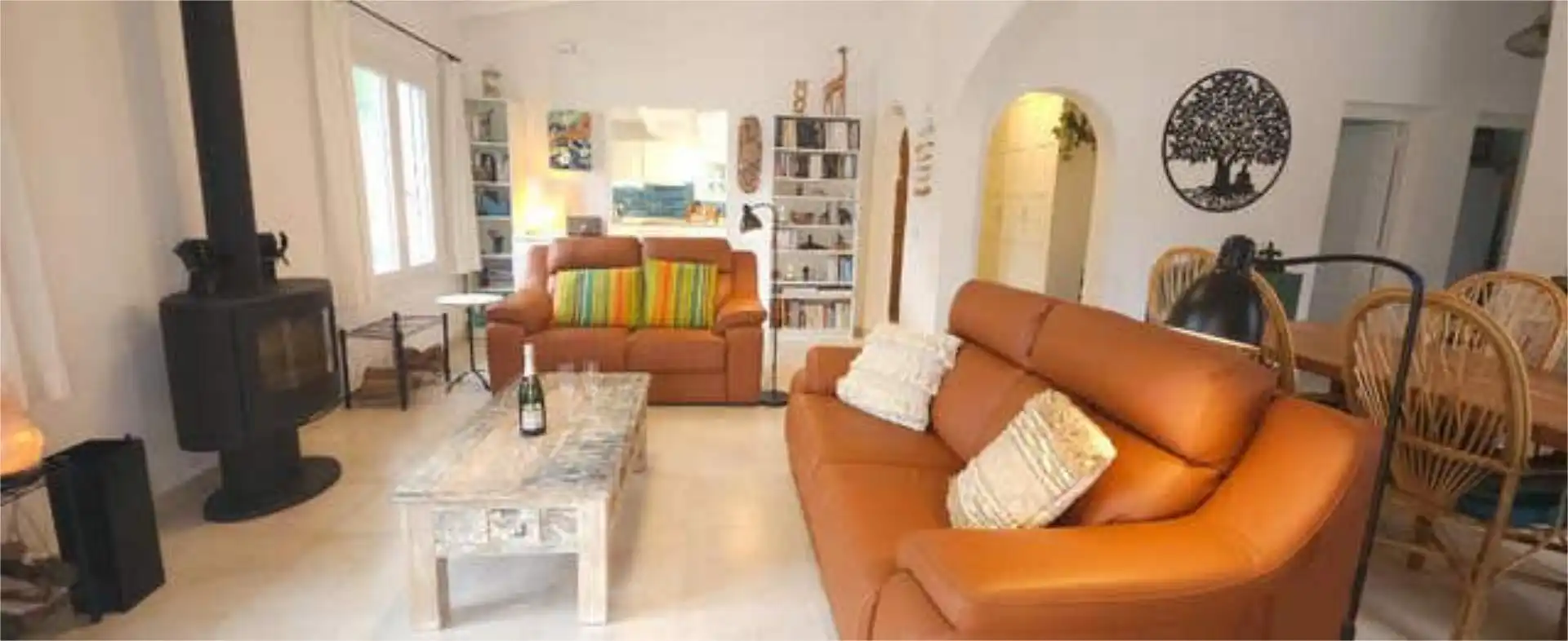 Einfamilien-Reihenhaus zum Verkauf in Devessa - Monte Pego Wohnzimmer von Einfamilien-Reihenhaus zum Verkauf in Dénia mit Terrasse und Schwimmbad