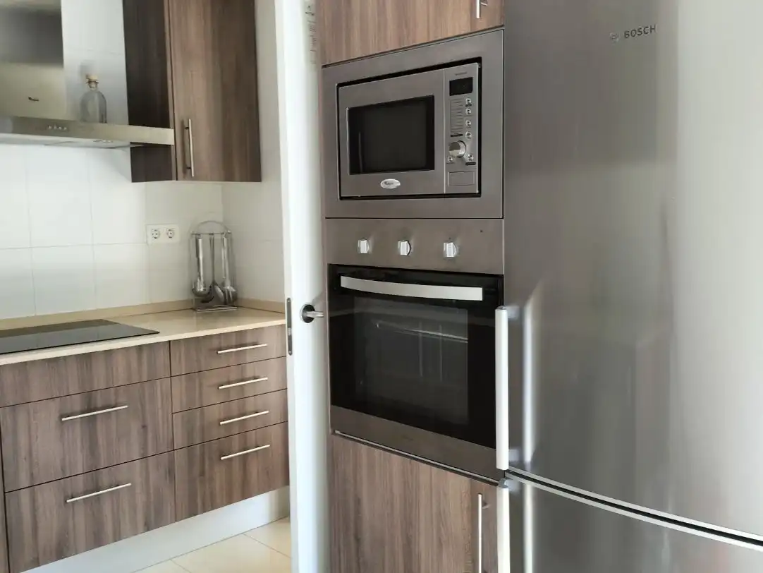 Flat for rent in Plaça D'ocata, 1, El Masnou Kitchen of Flat for rent in El Masnou with Air Conditioner and Swimming Pool