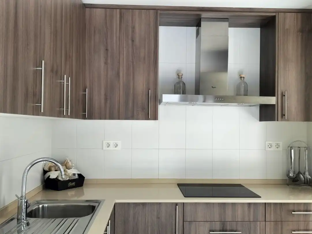 Flat for rent in Plaça D'ocata, 1, El Masnou Kitchen of Flat for rent in El Masnou with Air Conditioner and Swimming Pool