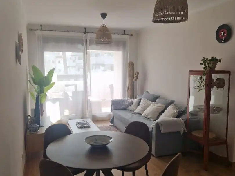 Living room of Flat for rent in Vera  with Air Conditioner, Heating and Parquet flooring