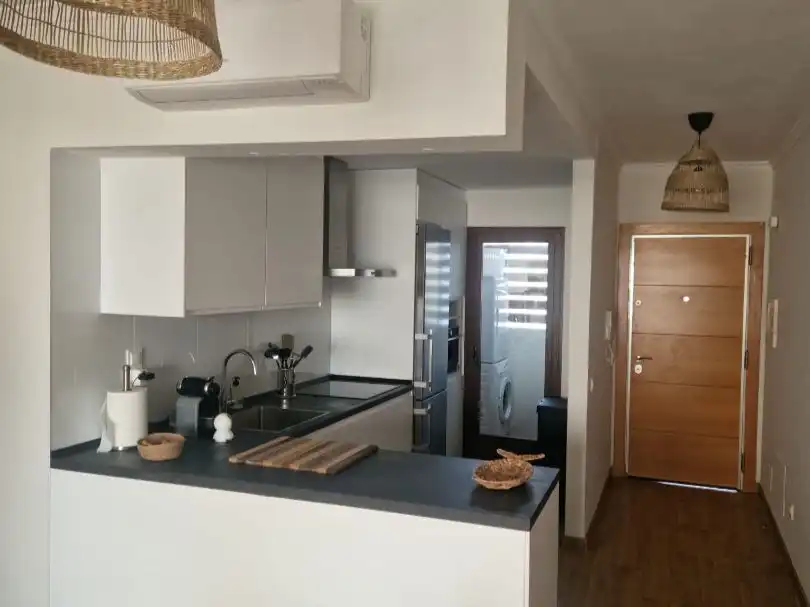 Kitchen of Flat for rent in Vera  with Air Conditioner, Heating and Parquet flooring