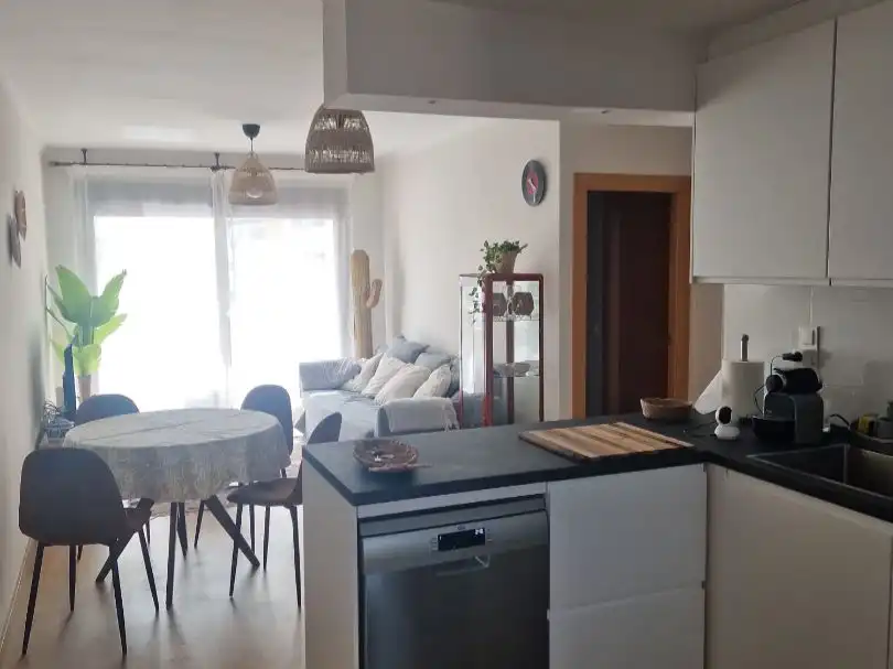 Kitchen of Flat for rent in Vera  with Air Conditioner, Heating and Parquet flooring