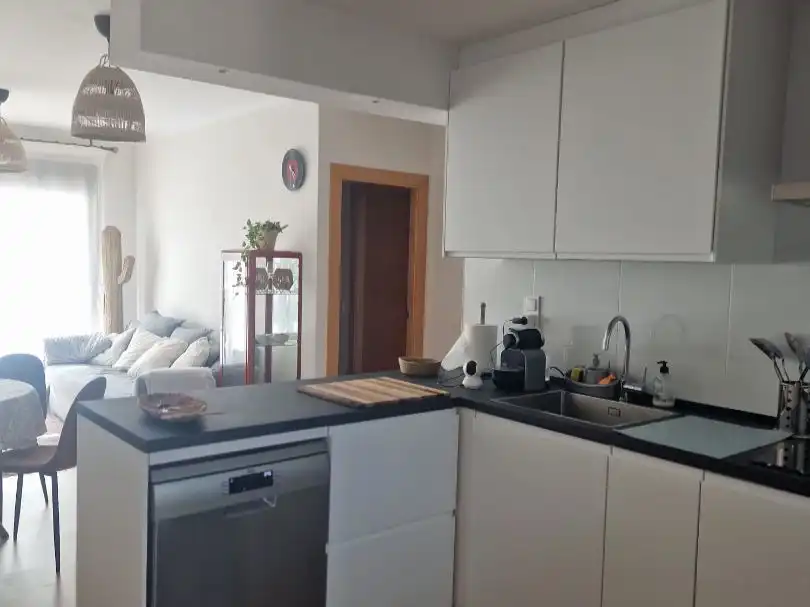 Kitchen of Flat for rent in Vera  with Air Conditioner, Heating and Parquet flooring