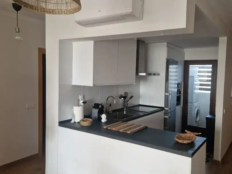 Kitchen of Flat for rent in Vera  with Air Conditioner, Heating and Parquet flooring