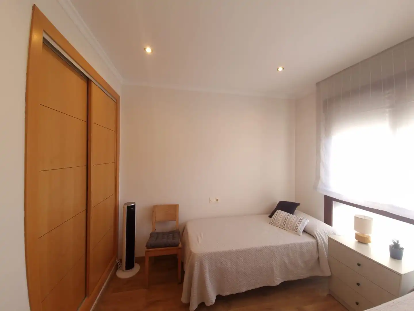 Bedroom of Flat for rent in Vera  with Air Conditioner, Heating and Parquet flooring