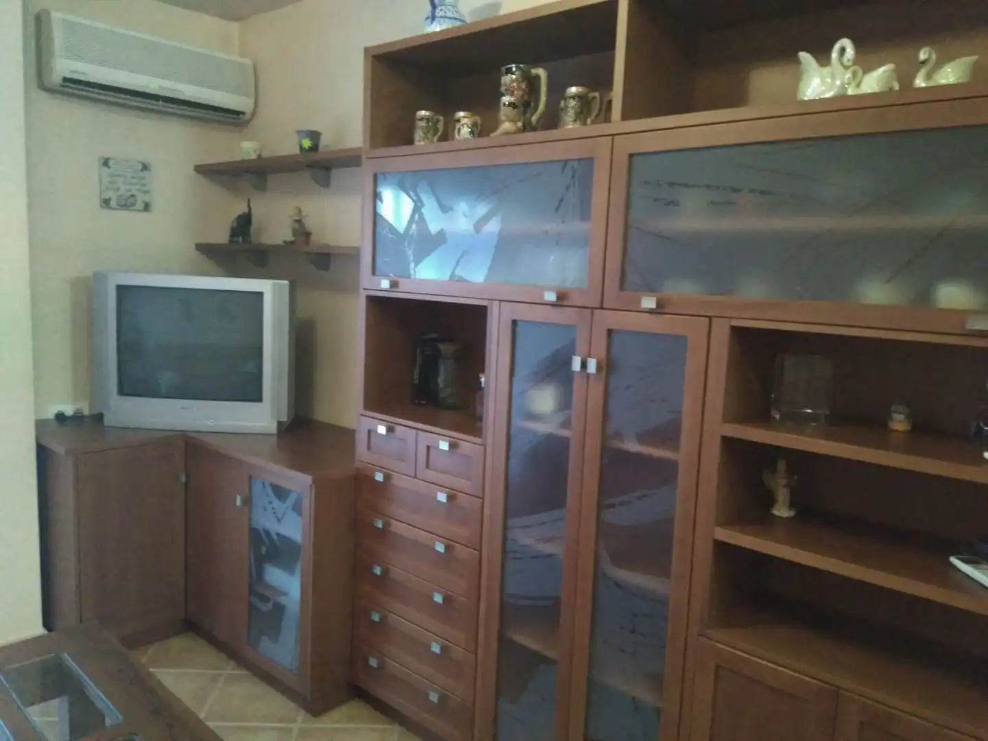 Flat for rent in Calle José María Munuera y Abadía, 9, Totana Living room of Flat for rent in Totana with Air Conditioner, Terrace and Furnished