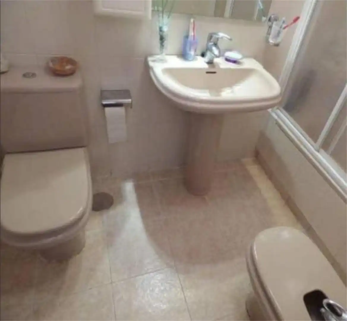 Badezimmer von Wohnungen zur Miete in Noja mit Heizung, Privatgarten und Terrasse
