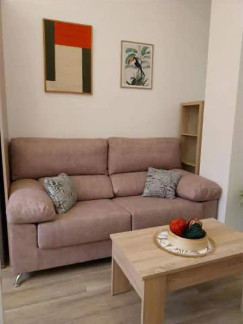 Apartament de lloguer a El Ranero Sala d'estar de Apartament de lloguer en Murcia amb Calefacció i Moblat