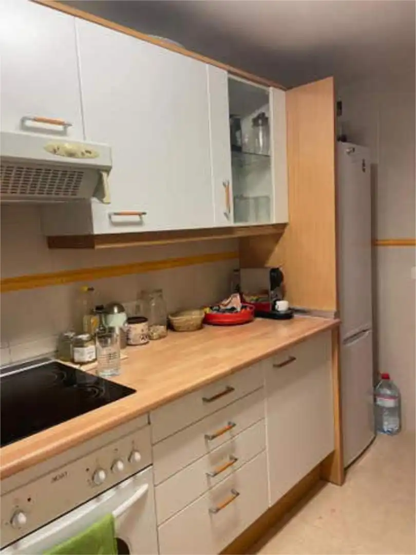 Piso de alquiler en Can Picafort Cocina de Piso de alquiler en Santa Margalida con Terraza y Amueblado