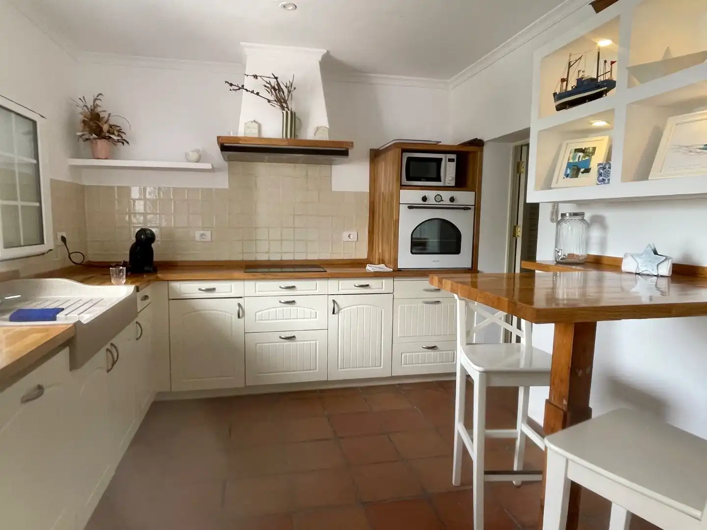 Cocina de Casa o chalet en venta en Santa Brígida con Jardín privado, Parquet y Terraza