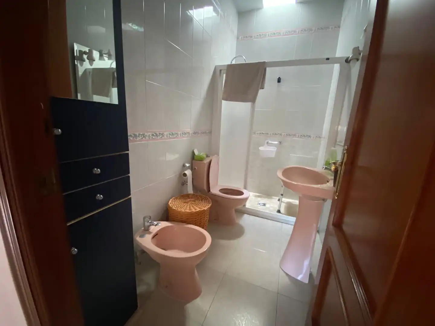 Bathroom of Houses for rent in Mazagón  with Air Conditioner, Private garden and Terrace