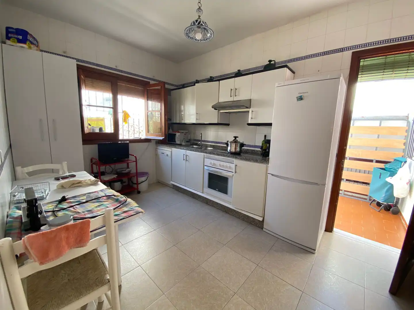 Kitchen of Houses for rent in Mazagón  with Air Conditioner, Private garden and Terrace
