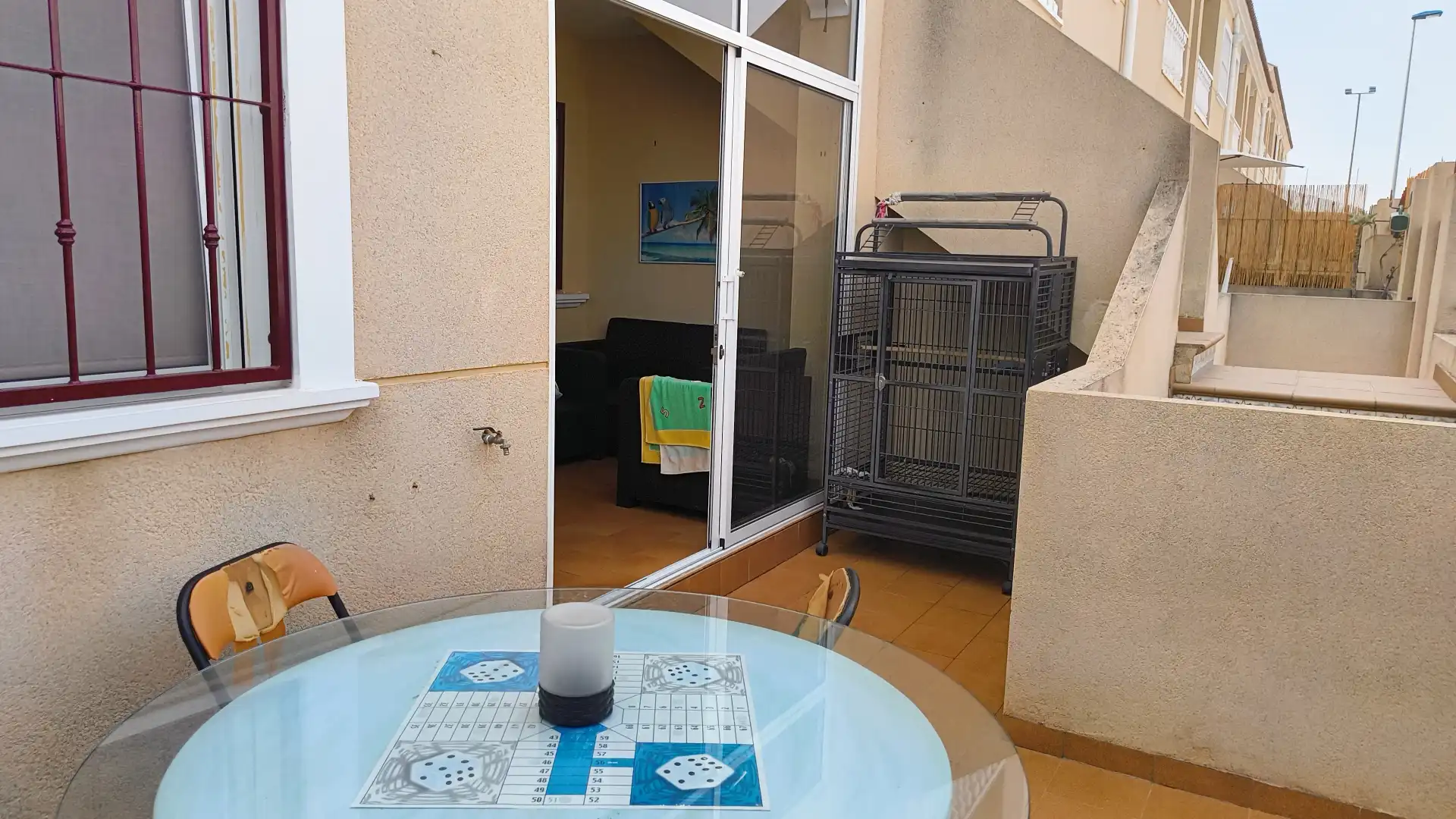 Balcony of Detached homes for rent in Orihuela  with Air Conditioner, Terrace and Furnished