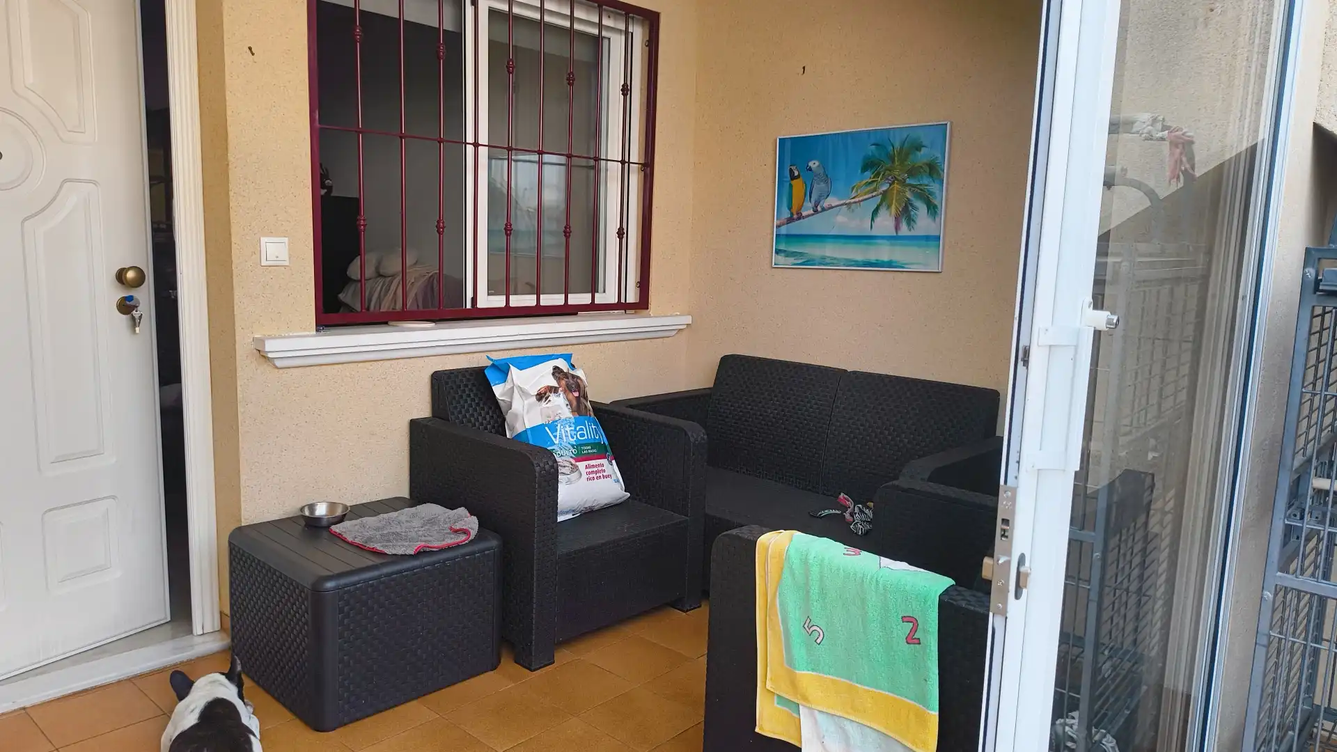 Living room of Detached homes for rent in Orihuela  with Air Conditioner, Terrace and Furnished