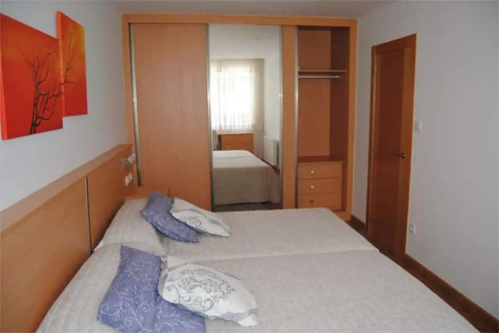 Flat for rent in Zona Ultramar Bedroom of Flat for rent in Ferrol with Heating, Private garden and Terrace