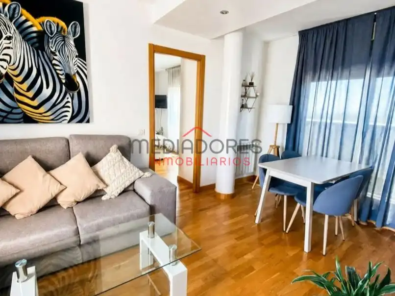 Flat for sale in Avenida de la Gran Vía del Sureste, 40, Ensanche de Vallecas - La Gavia Living room of Flat for sale in Madrid with Heating, Private garden and Parquet flooring