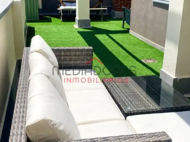 Flat for sale in Avenida de la Gran Vía del Sureste, 40, Ensanche de Vallecas - La Gavia Terrace of Flat for sale in Madrid with Heating, Private garden and Parquet flooring