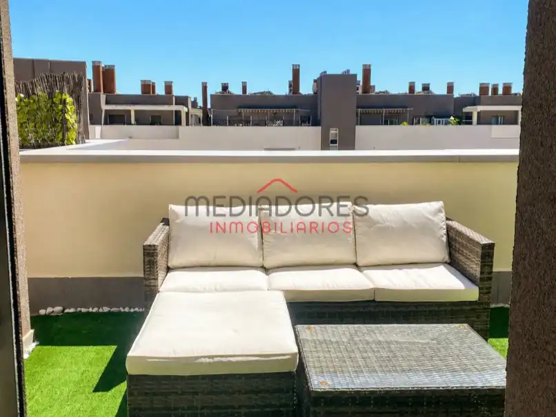 Flat for sale in Avenida de la Gran Vía del Sureste, 40, Ensanche de Vallecas - La Gavia Terrace of Flat for sale in Madrid with Heating, Private garden and Parquet flooring