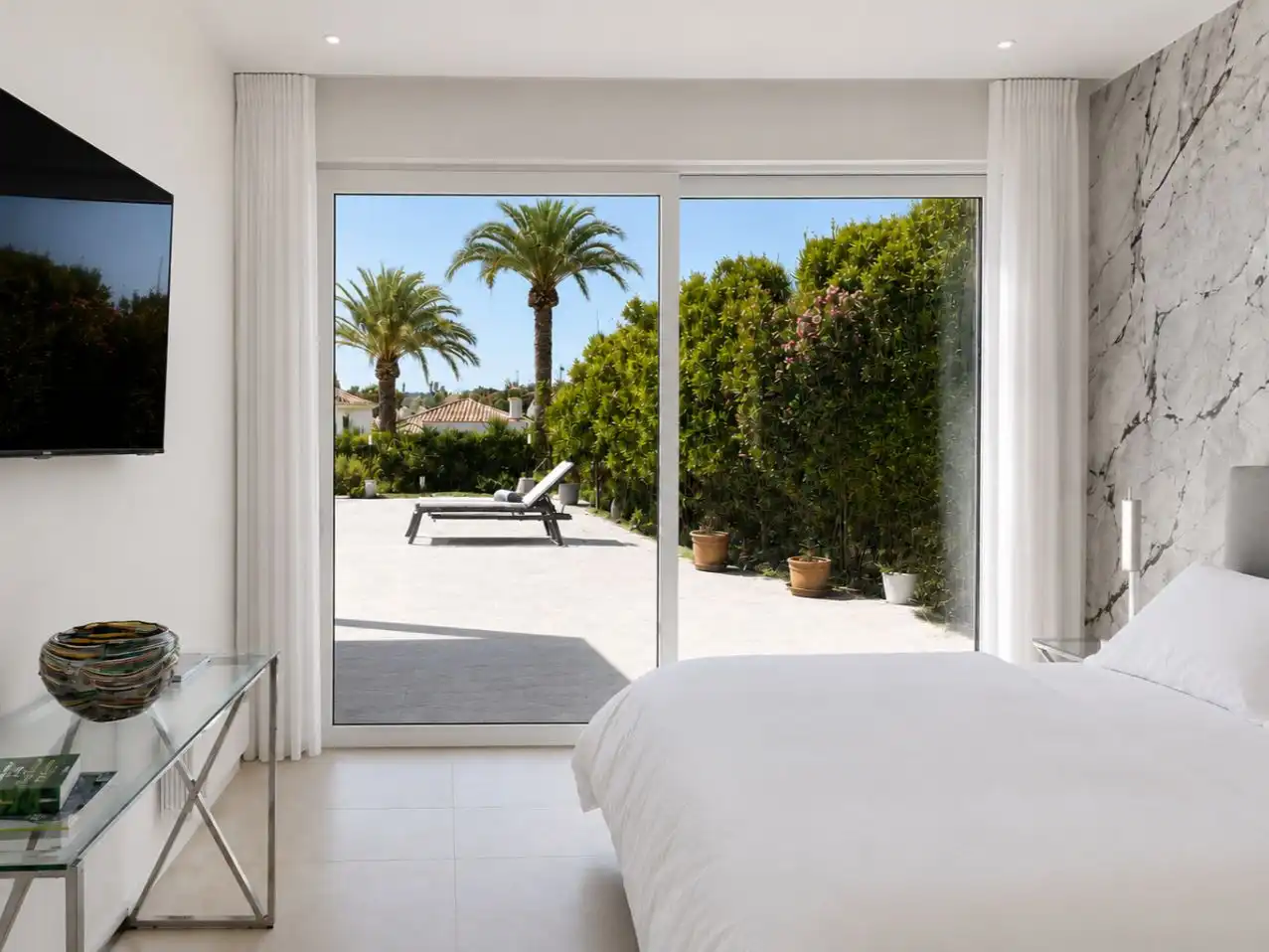 Wohnung zum Verkauf in Calle Santiago de Compostela, 1, Sotogrande Costa Terrasse von Wohnung zum Verkauf in Sotogrande mit Klimaanlage, Heizung und Privatgarten