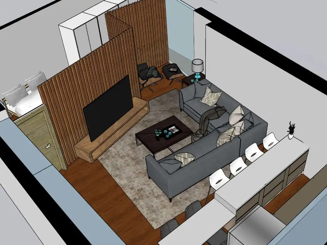 Loft en venta en Avenida Anllóns, 2, Ponteceso Sala de estar de Loft en venta en Ponteceso con Trastero