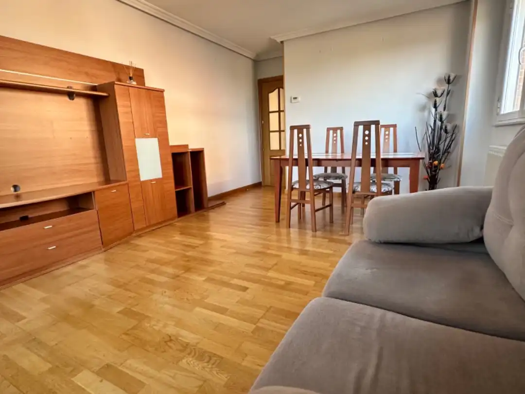Flat for sale in Calle Jerónimo Münzer, 2, La Platina- Hospital - Campus Living room of Flat for sale in Salamanca Capital with Balcony