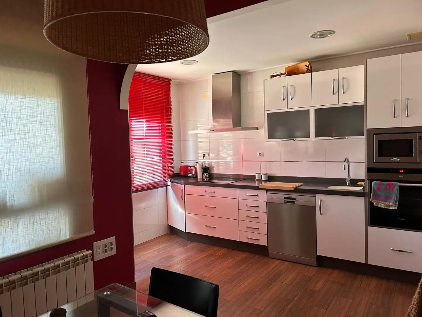 Piso de alquiler en Paseo de los Estudiantes, 1, Alto de los Molinos Cocina de Piso de alquiler en Albacete con Calefacción, Parquet y Amueblado