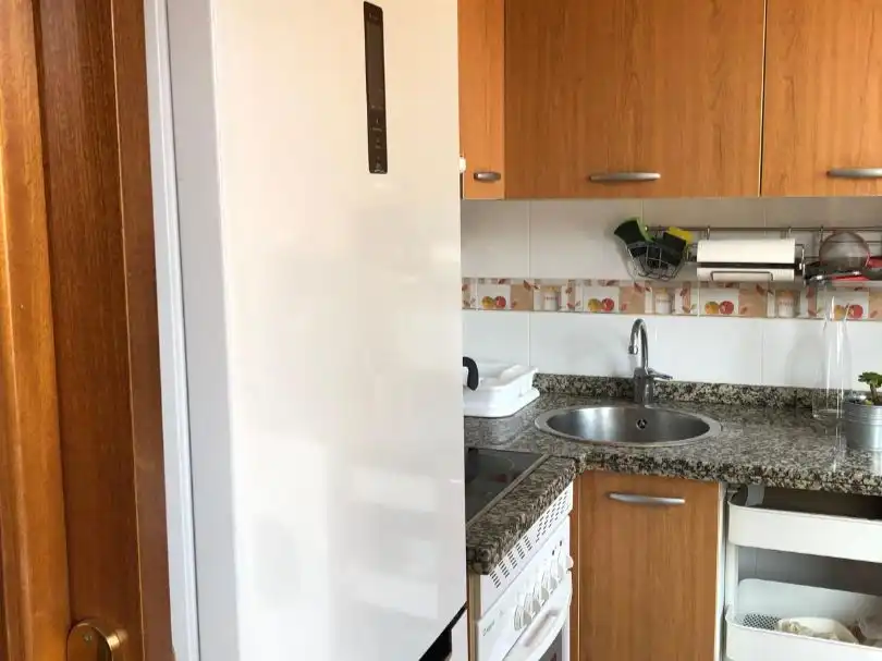 Flat for rent in Avenida la Playa, 19, Colunga Kitchen of Flat for rent in Colunga with Heating, Parquet flooring and Terrace