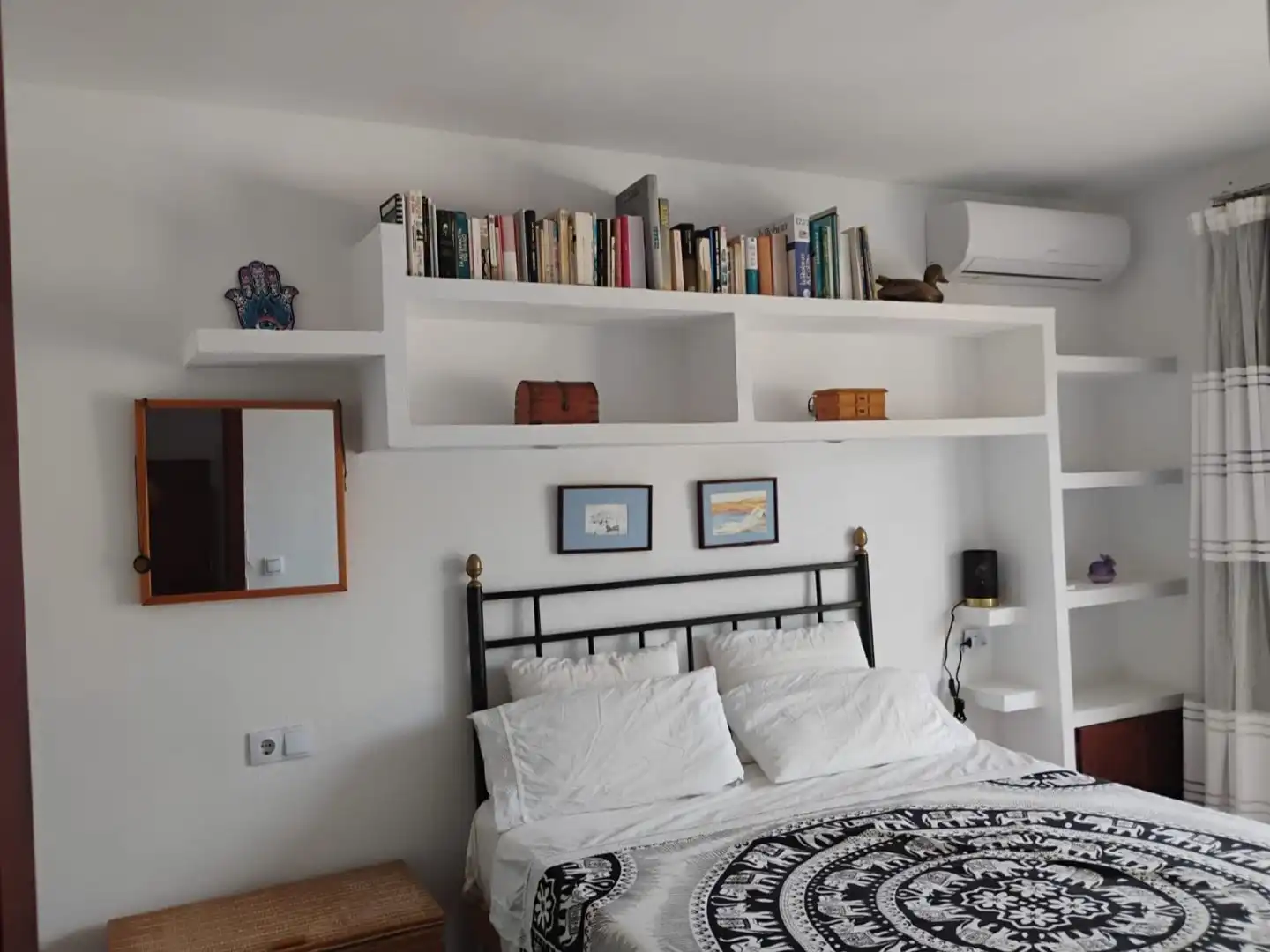 Apartments for rent in Carrer de Jeroni Alemany, 13, Son Cotoner Bedroom of Apartments for rent in Palma de Mallorca with Air Conditioner, Terrace and Furnished