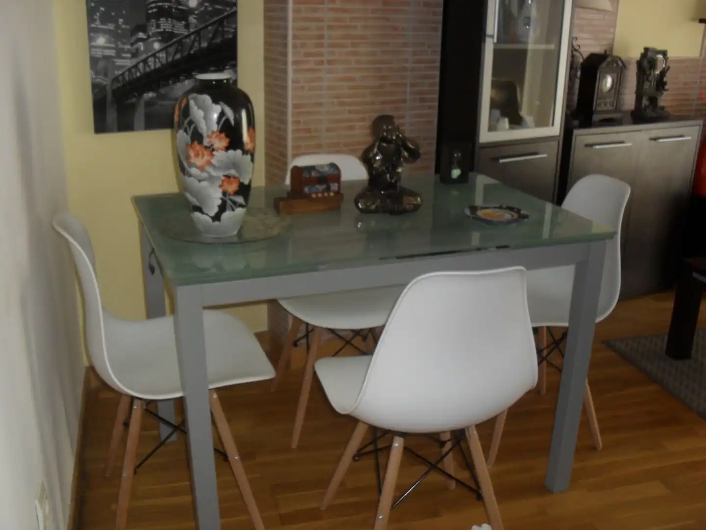 Esszimmer von Wohnungen zur Miete in A Cañiza   mit Heizung und Möbliert
