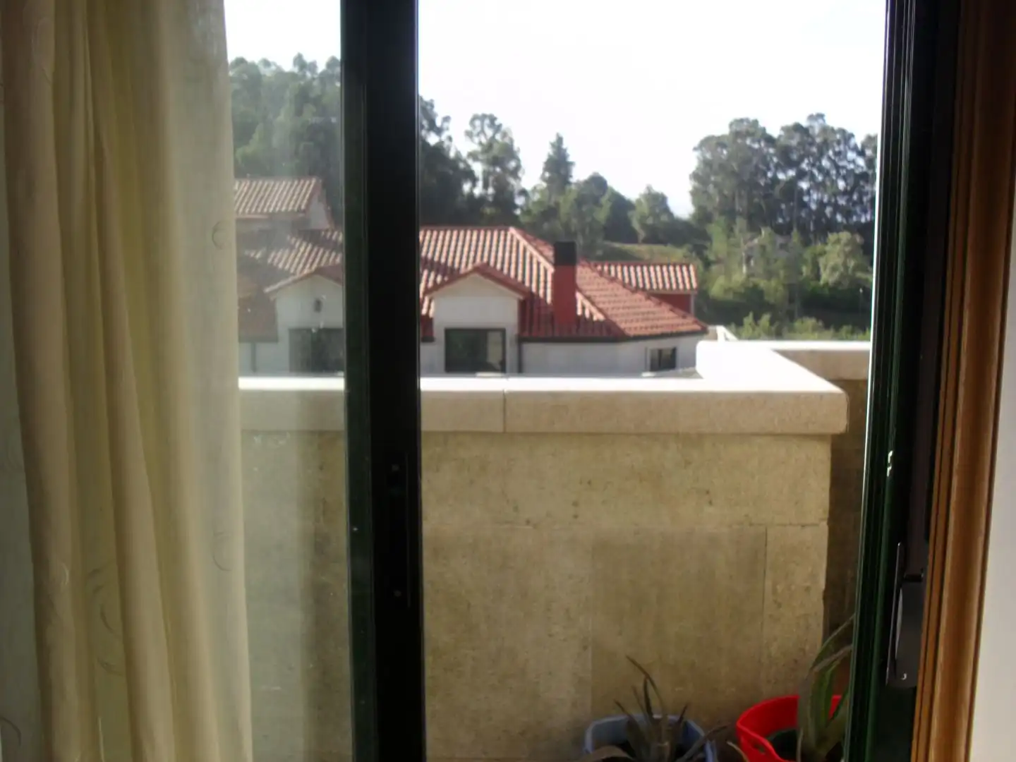 Terrasse von Wohnungen zur Miete in A Cañiza   mit Heizung und Möbliert