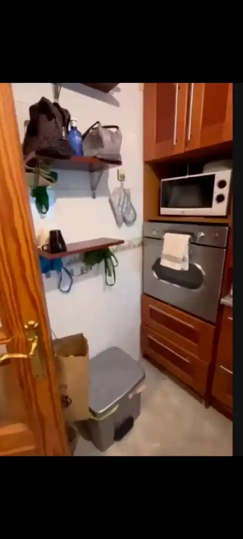Küche von Wohnung zum Verkauf in Madrid mit Klimaanlage, Heizung und Parkett