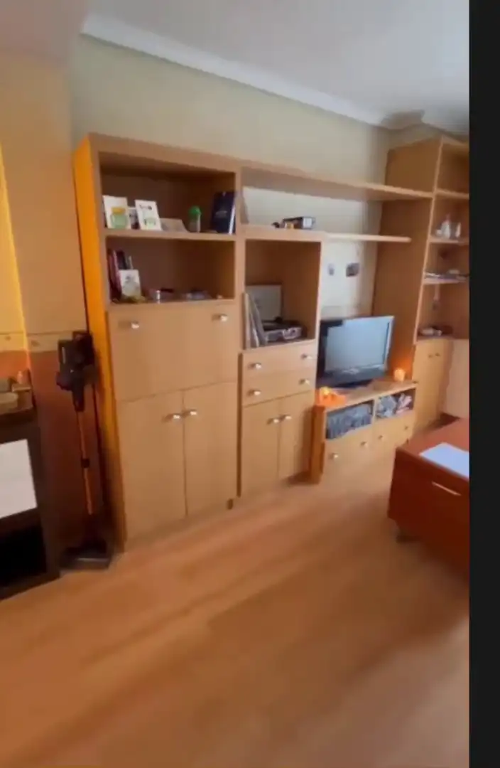 Wohnzimmer von Wohnung zum Verkauf in Madrid mit Klimaanlage, Heizung und Parkett