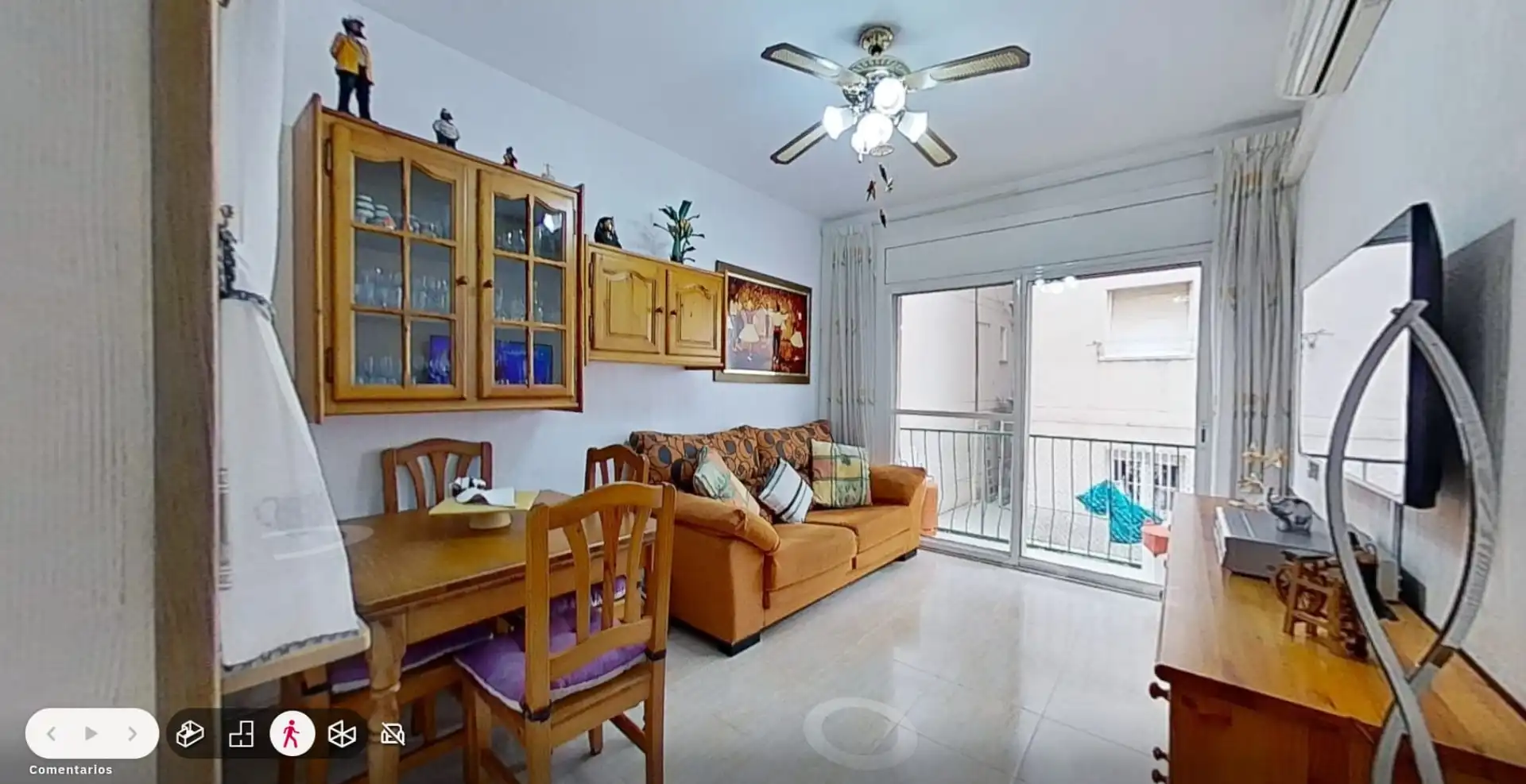 Flat for rent in Carrer Emigdio Rodríguez Pita, 74, Segur de Calafell Living room of Flat for rent in Calafell with Air Conditioner, Furnished and Washing machine