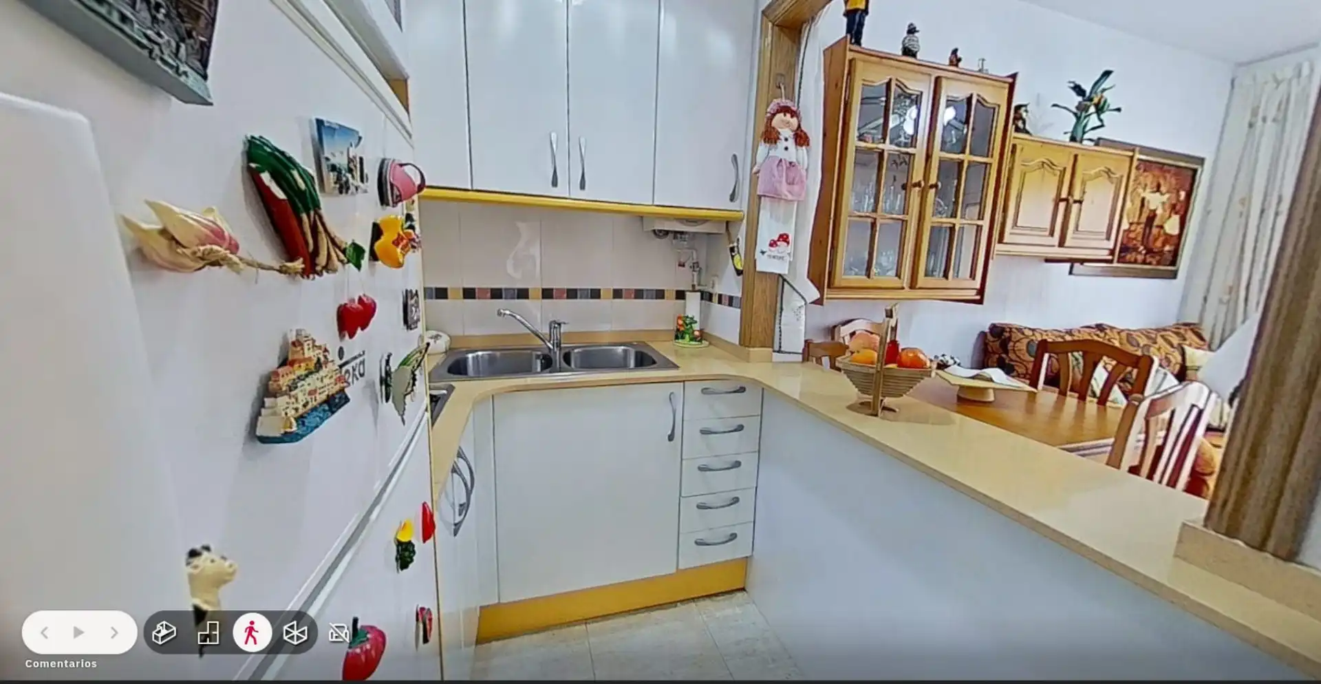 Flat for rent in Carrer Emigdio Rodríguez Pita, 74, Segur de Calafell Kitchen of Flat for rent in Calafell with Air Conditioner, Furnished and Washing machine