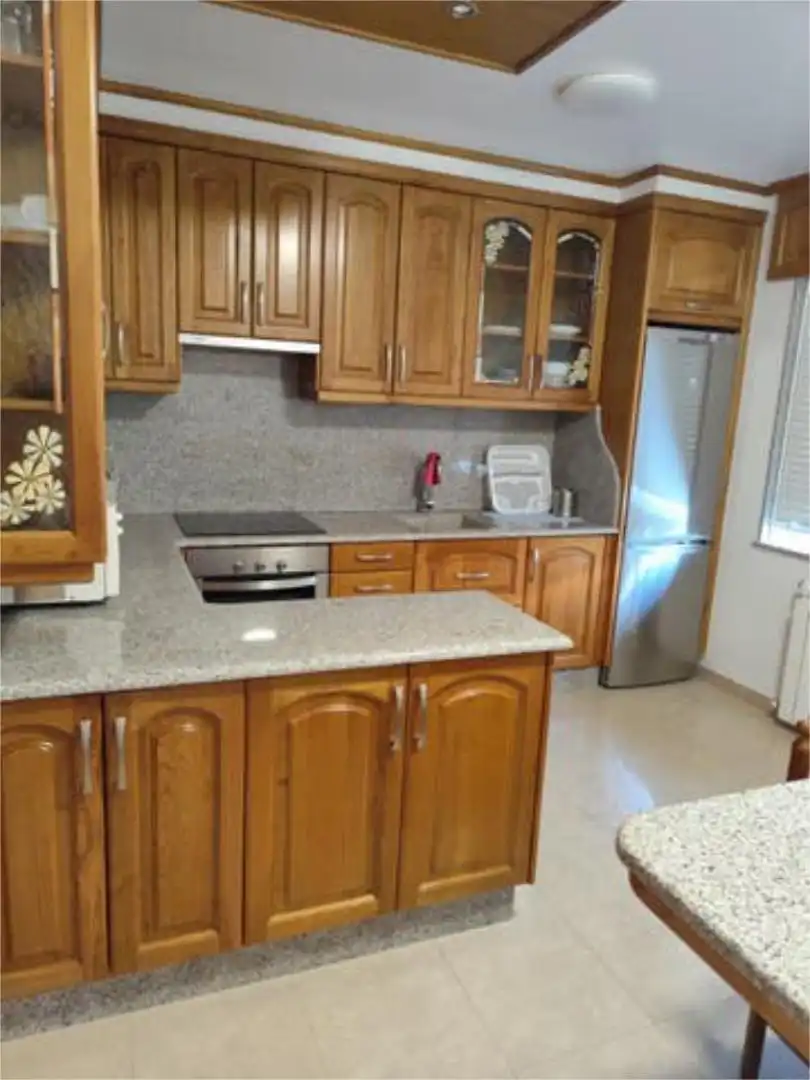 Flat for rent in Cerdido Kitchen of Flat for rent in Cerdido with Heating, Private garden and Furnished