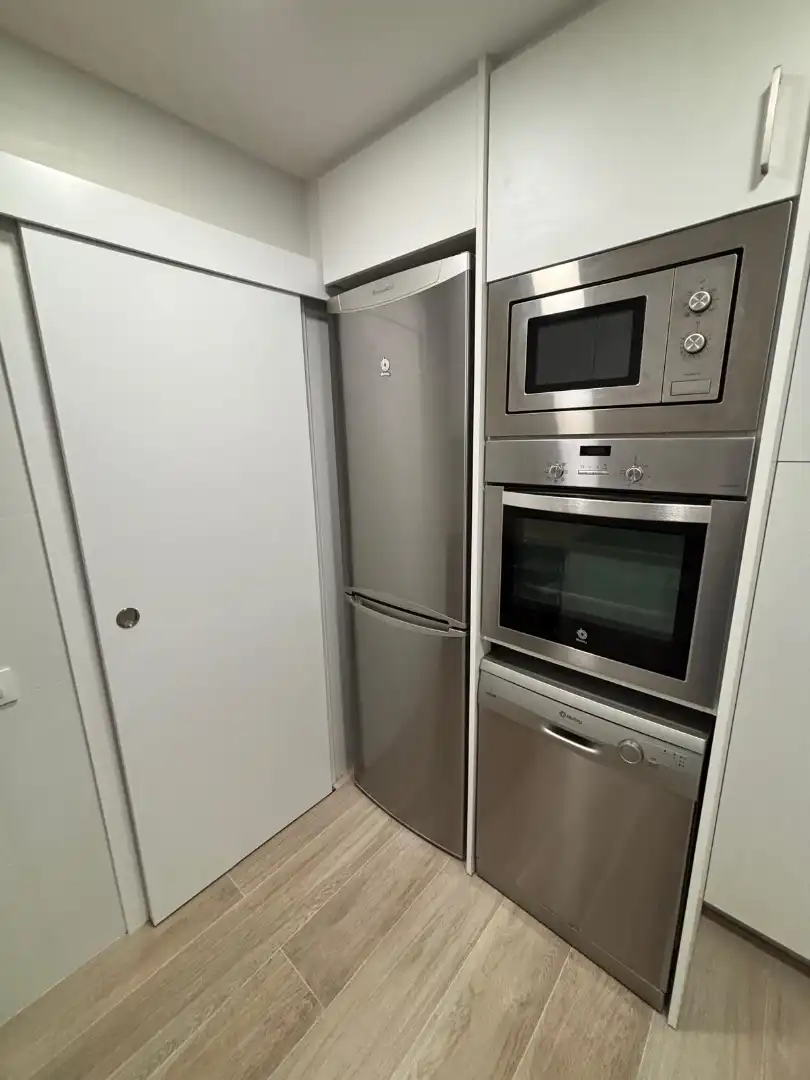Flat for rent in Carrer Reina Elisenda, 9, Morera Kitchen of Flat for rent in Badalona with Air Conditioner, Heating and Parquet flooring