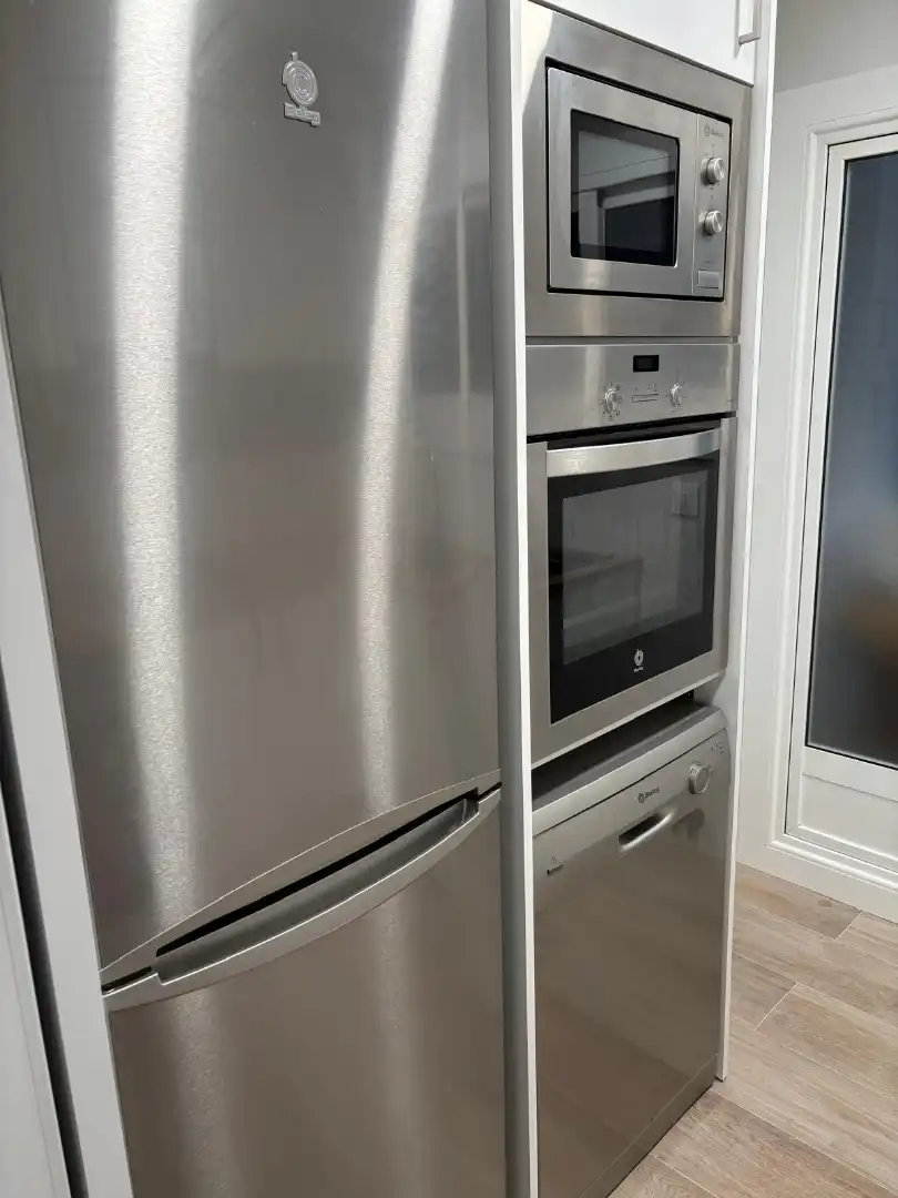 Flat for rent in Carrer Reina Elisenda, 9, Morera Kitchen of Flat for rent in Badalona with Air Conditioner, Heating and Parquet flooring