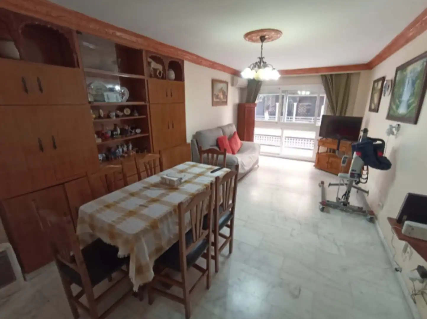 Wohnung zum Verkauf in Calle Ronda, 18, Centro Esszimmer von Wohnung zum Verkauf in Estepona mit Klimaanlage, Terrasse und Balkon