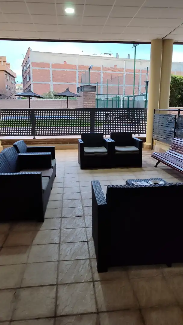 Apartments for rent in Calle de Matilde Hernández, 27, San Isidro Terrace of Apartments for rent in Madrid with Heating, Private garden and Parquet flooring