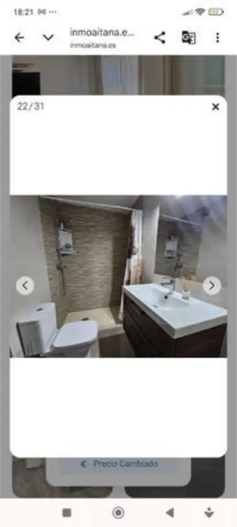 Wohnung zur Miete in Villamontes - Boqueres Badezimmer von Wohnung zur Miete in San Vicente del Raspeig / Sant Vicent del Raspeig