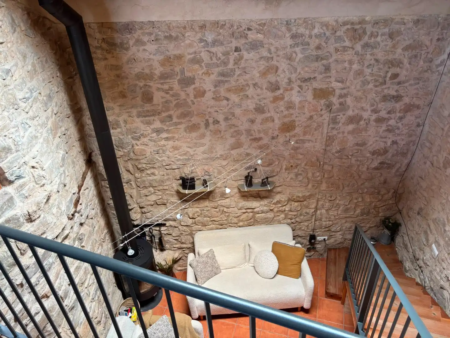 Terraza de Finca rústica en venta en Tremp con Aire acondicionado, Calefacción y Jardín privado